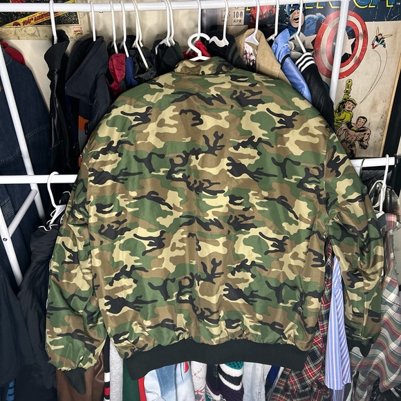 Vintage US Army NASCAR Jacket Black and Yellow - Picture 8 of 8